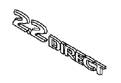 Napis "2.2 DIRECT" na tył ASTRA H/ZAFIRA B